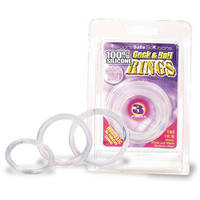 Silicone Cock Rings X3 Silicone Cock Rings X3
