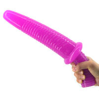 12" Screw Dildo + Handle