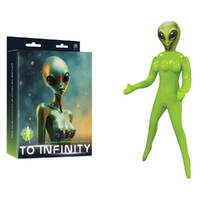 To Infinity Green Inflatable Alien Love Doll