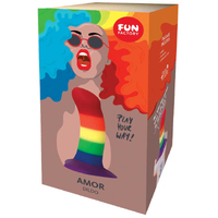 5" Amor Rainbow Dildo