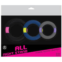 Premium Coloured Cock Rings X3 Premium Coloured Cock Rings X3