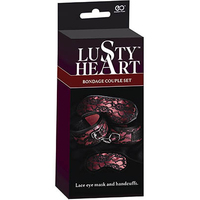 Heart Handcuffs + Blindfold