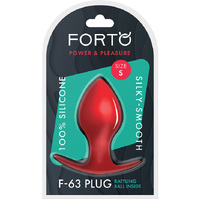 Small F 63 Rattler Butt Plug