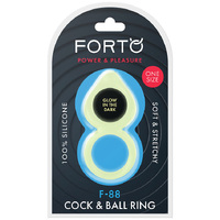 F 88glowing Cock & Balls Ring