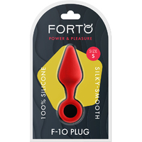 Small F 10 Silicone Butt Plug