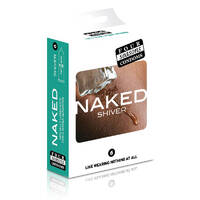 54Mm Naked Shiver Condoms X6