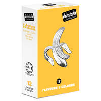 54Mm Flavours & Colours Condoms X12