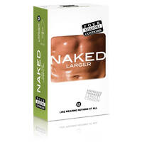 60Mm Naked Condoms X12