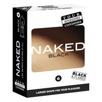 64Mm Naked  Condoms X6