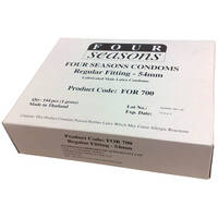 54Mm Regular Condoms X144