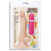 7" Vibrating Cock + Suction Cup