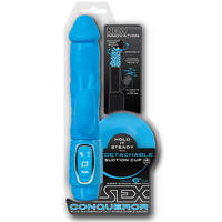 9" Rabbit Vibrator + Suction Cup