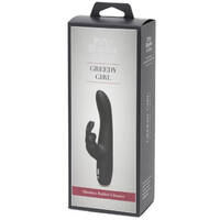9" Greedy Girl Slimline Rabbit Vibrator