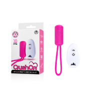 Crush On   Usb Rechargeable Vibrating Bullet With Wireless Remote