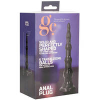 6.5" Beaded Butt Plug