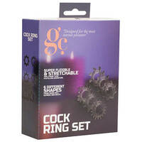 Assorted Cock Rings Set X6 Assorted Cock Rings Set X6