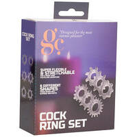 Assorted Cock Rings Set X6 Assorted Cock Rings Set X6