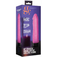 8" Thick Realistic Vibrating Cock