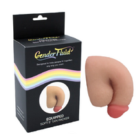 Gender Fluid Equipped Soft Packer 5" Tan