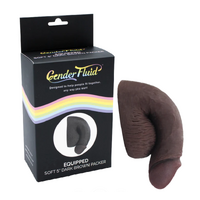 Gender Fluid Equipped Soft Packer 5" Dark