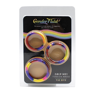 Gender Fluid Grip Me Tension Ring Set Tie Dye Gender Fluid Grip Me Tension Ring Set Tie Dye