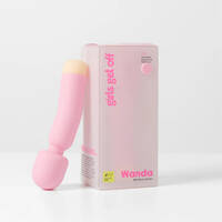Girls Get Off - Wanda Pink 16.8 cm USB Rechargeable Massage Wand