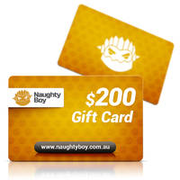 $200 Naughty Boy Gift Card