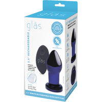 3.5" Rechargeable Remote Controlled Vibrating Butt Plug 3.5" Rechargeable Remote Controlled Vibrating Butt Plug