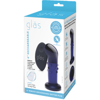 4" Rechargeable Remote Controlled Vibrating Dotted G Spot/P Spot Plug 4" Rechargeable Remote Controlled Vibrating Dotted G Spot/P Spot Plug