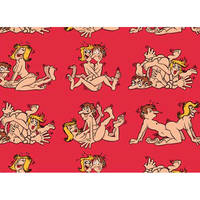 Couples Banging Gift Wrap Paper