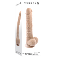 10" Poseable Cock + Balls 10" Poseable Cock + Balls