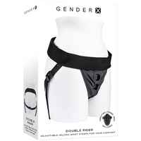 Double Rider  Adjustable Strap On Harness (No Probe Included)