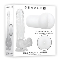 Dildo + Stroker Combo
