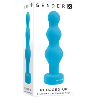 5" Vibrating Ribbed Butt Plug