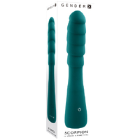 8" Scorpion Ribbed Vibrator
