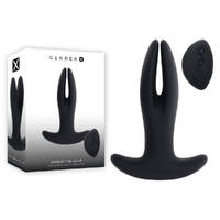 Gender X SPREAD THE LOVE Black USB Rechargeable Stretching Anal Plug with Wireless Remote