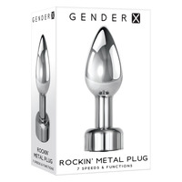 Rockin' Metal Vibrating Butt Plug