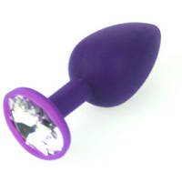 Small Jewel Metal Butt Plug