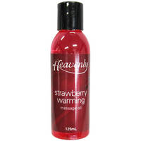 Heavenly Nights Warming Massage Oil Strawberry 125ml Heavenly Nights Warming Massage Oil Strawberry 125ml