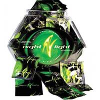 Glowing Condoms (144 X Assorted Bowl)