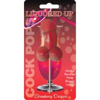 Liquored Up Cock Pops Strawberry Daiquiri