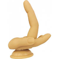 Finger Fest Dildo Double Up Flesh Finger Fest Dildo Double Up Flesh