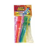 Party Pecker Straws Neon Colors (10Pcs/Bag) Party Pecker Straws Neon Colors (10Pcs/Bag)
