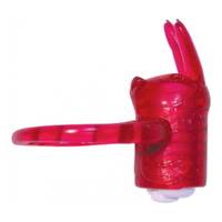 Horny Honey Vibro Ring Bunny - Magenta Horny Honey Vibro Ring Bunny - Magenta