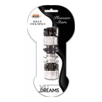 Wet Dreans - Pleasure Stars. Black/Clear Wet Dreans - Pleasure Stars. Black/Clear