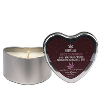 Eb Hemp Seed 3 In 1 Massage Heart Candle Aphrodite's Aphrodisiac Aphrodite's Aphrodisiac (Sparkling Prosecco Sweet Raspberries Berry Musk) 113g