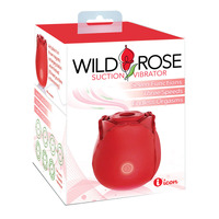 Wild Rose Suction Vibrator  Usb Rechargeable Air Pulse Stimulator