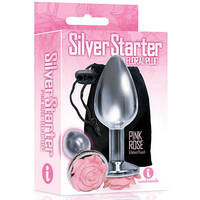 Mini  Rose Jewel Butt Plug