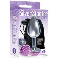 Mini  Rose Jewel Butt Plug