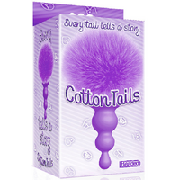 Beaded Bunny Tail Plug